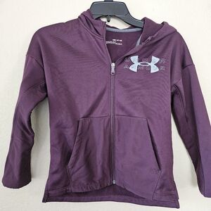 Youth Small Girls Under Armour Zip Jacket